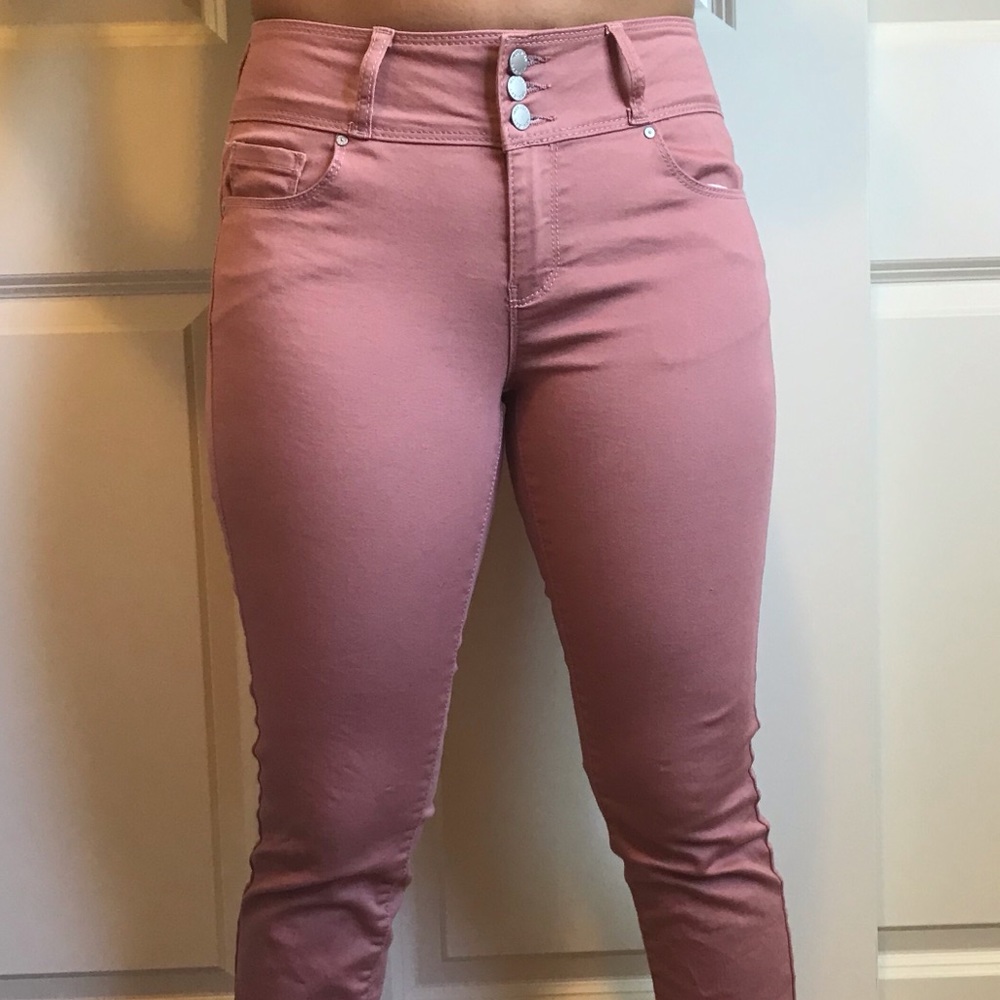Pink jeans